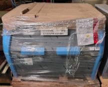 Follett E-650-44 (SF650) stainless steel ice storage bin - 299kg capacity