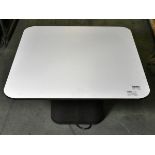 Allermuir HAT7L Haven coffee table with 3x 13A sockets - W 750 x D 750 x H 420mm