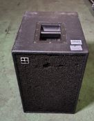 D&B Audiotechnik E12-SUB black speaker unit - W 350 x D 450 x H 530mm