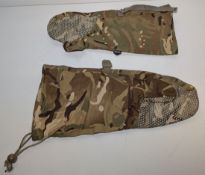 100x British Army MTP extreme cold weather outer mittens - Unpaired - mixed sizes