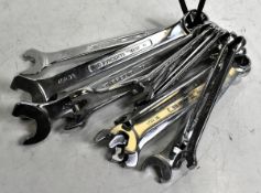 FACOM metric combination spanner set 1-24mm