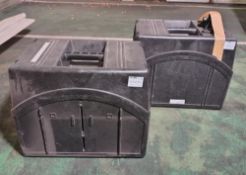 2x Bose 802 Series II speakers - W 520 x D 330 x H 540mm