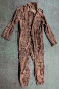 Various types of ex-military camo clothing - may include accessories - 225kg – may require repair