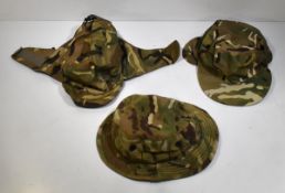 90x British Army MTP mixed hats - cold weather, tropical and combat -mixed sizes
