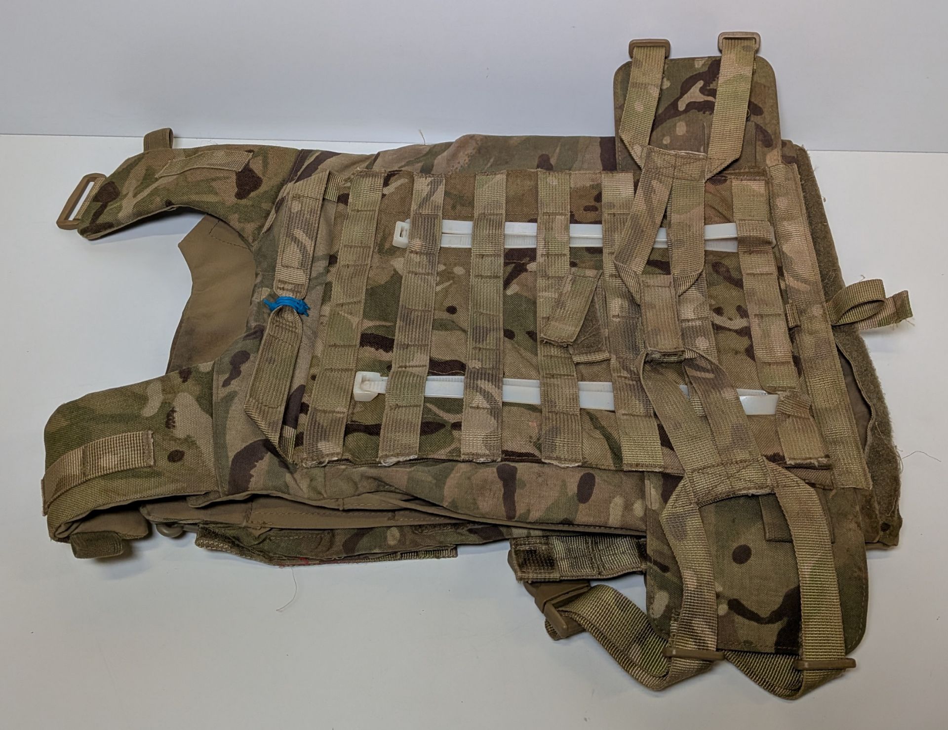Various types of ex-military MTP accessories - 171kg – may require repair or be as spares