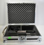 Shure QLXD receiver with lapel microphone kit - see full description for component list