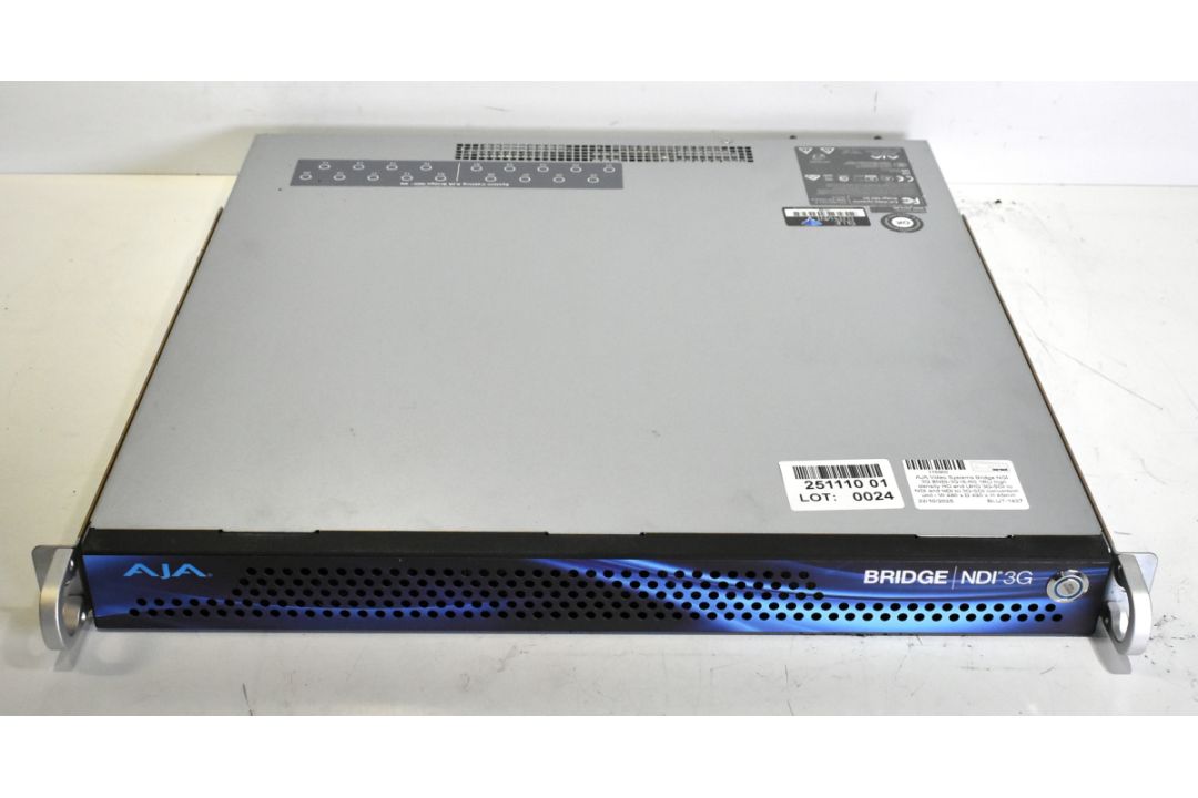 AJA Video Systems Bridge NGI 3G BNDI-3G16-R0 1RU high density HD - full details in description - Image 1 of 5