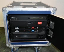 NovaStar R5 redundant network processor system in 5 Star fight case on wheels - full details in desc