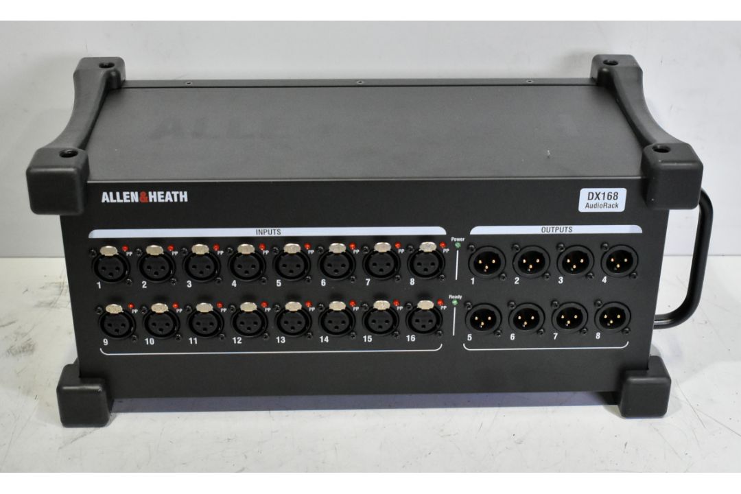 Allen & Heath DX168 audio rack - 16 input and 8 output - L 420 x W 190 x H 180mm - Image 1 of 5