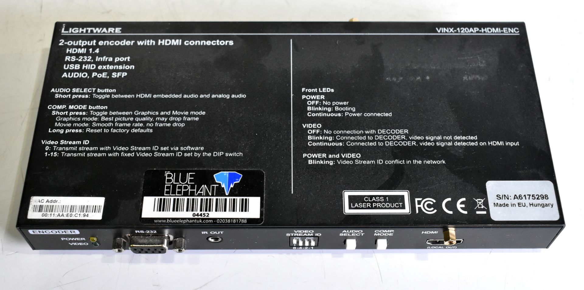 Lightware video disto distribution kit - see full description for component list - Image 9 of 9