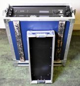 2x NovaStar MCTRL660 LED display controllers in 5 Star flight case - L 720 x W 540 x H 220mm