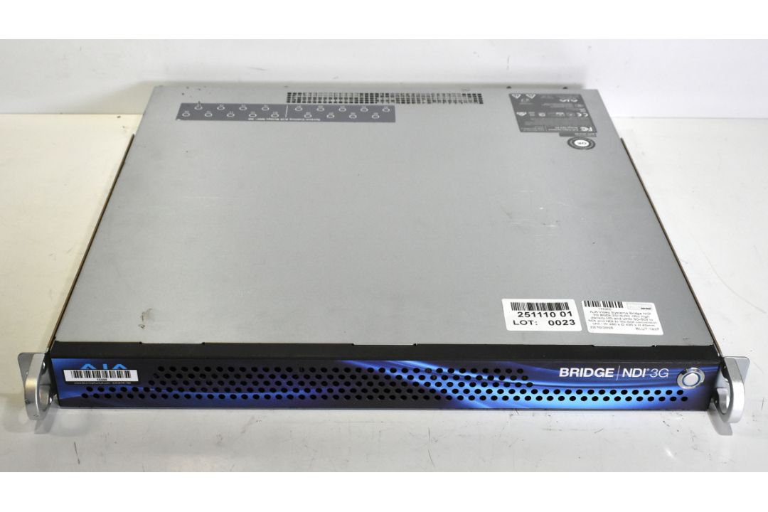 AJA Video Systems Bridge NGI 3G BNDI-3G16-R0 1RU high density HD - full details in description - Image 1 of 5