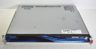 AJA Video Systems Bridge Live BLVE-12G4-S01 1RU multi channel 4K unit