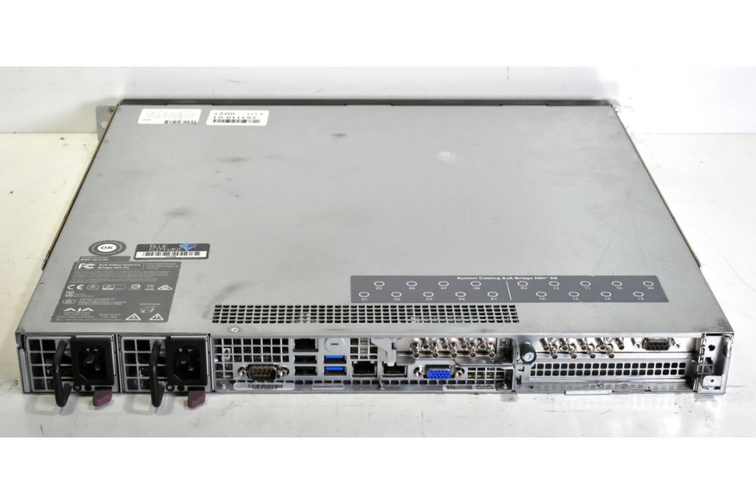 AJA Video Systems Bridge NGI 3G BNDI-3G16-R0 1RU high density HD - full details in description - Image 4 of 5