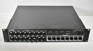 Yamaha Tio1608-D Dante-equipped I/O rack with 16 microphone/line inputs and 8 line outputs