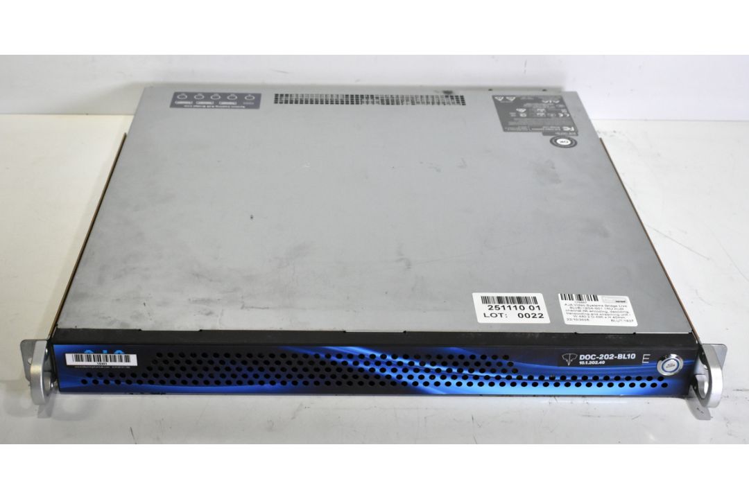 AJA Video Systems Bridge Live BLVE-12G4-S01 1RU multi channel 4K unit - Image 1 of 5