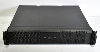 G2 Digital 2U Nano Topaz PNY RTX A2000 12GB rack mount computer - W 480 x D 410 x H 90mm
