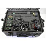 Green-Go 4 wireless communications kit in storage and transport case - full details in desc