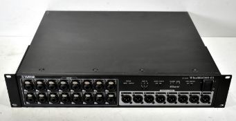 Yamaha Tio1608-D Dante-equipped I/O rack with 16 microphone/line inputs and 8 line outputs