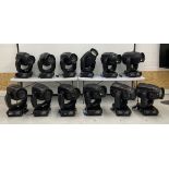 6 cases containing 12x VL-3500 Wash. c/w stippled front lens and hook rails. Each case at 176.2kg