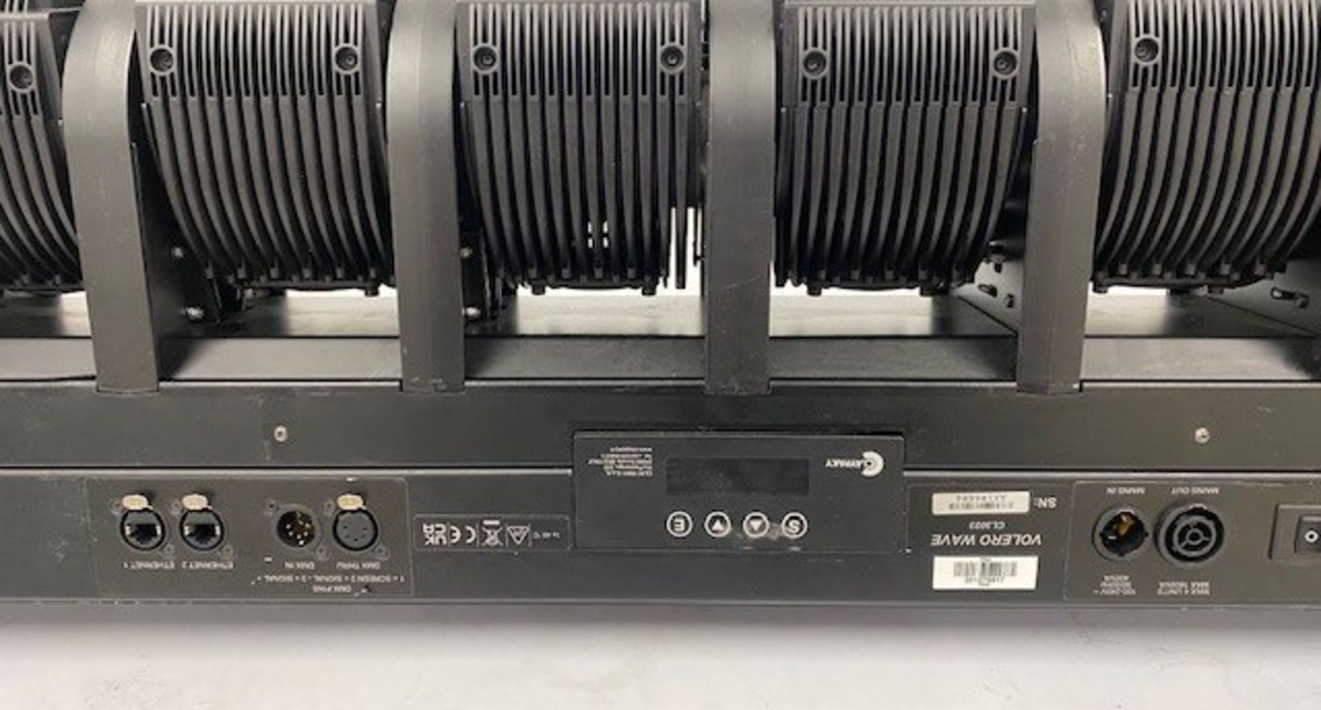 2 cases containing 8x Clay Paky Volero Wave. c/w omega brackets. Each case 148.6kg, 122 x 60 x 88 cm - Image 4 of 7