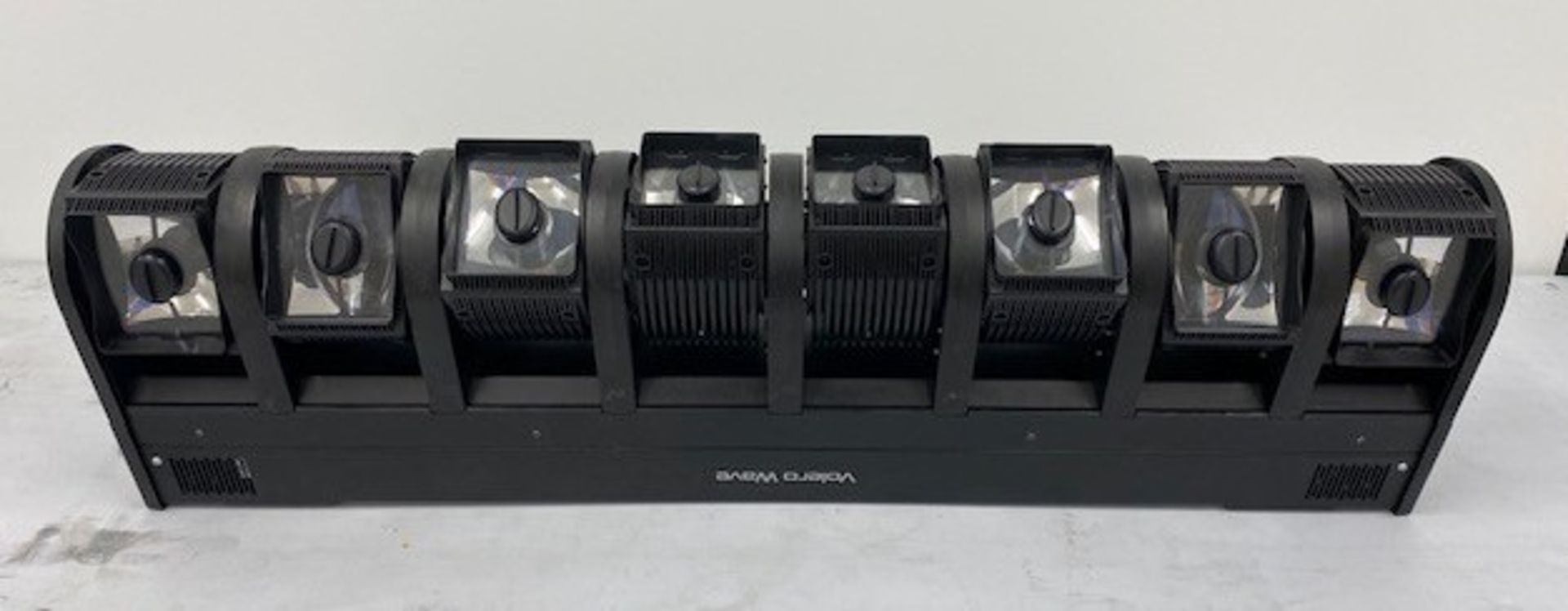 2 cases containing 8x Clay Paky Volero Wave. c/w omega brackets. Each case 148.6kg, 122 x 60 x 88 cm - Image 2 of 7