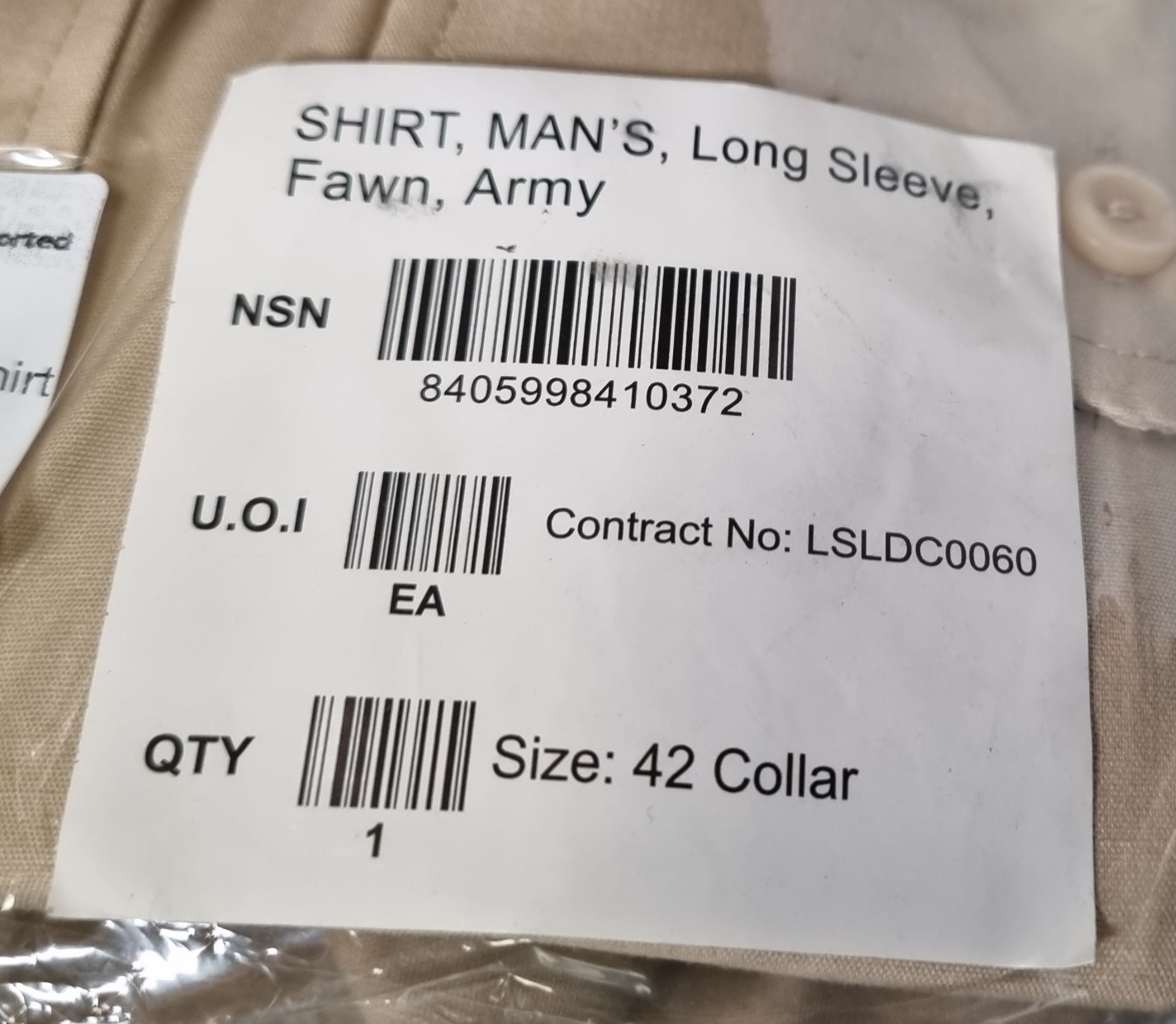 484x Fawn shirts - see description for types & pictures for selection of sizes - Image 19 of 31