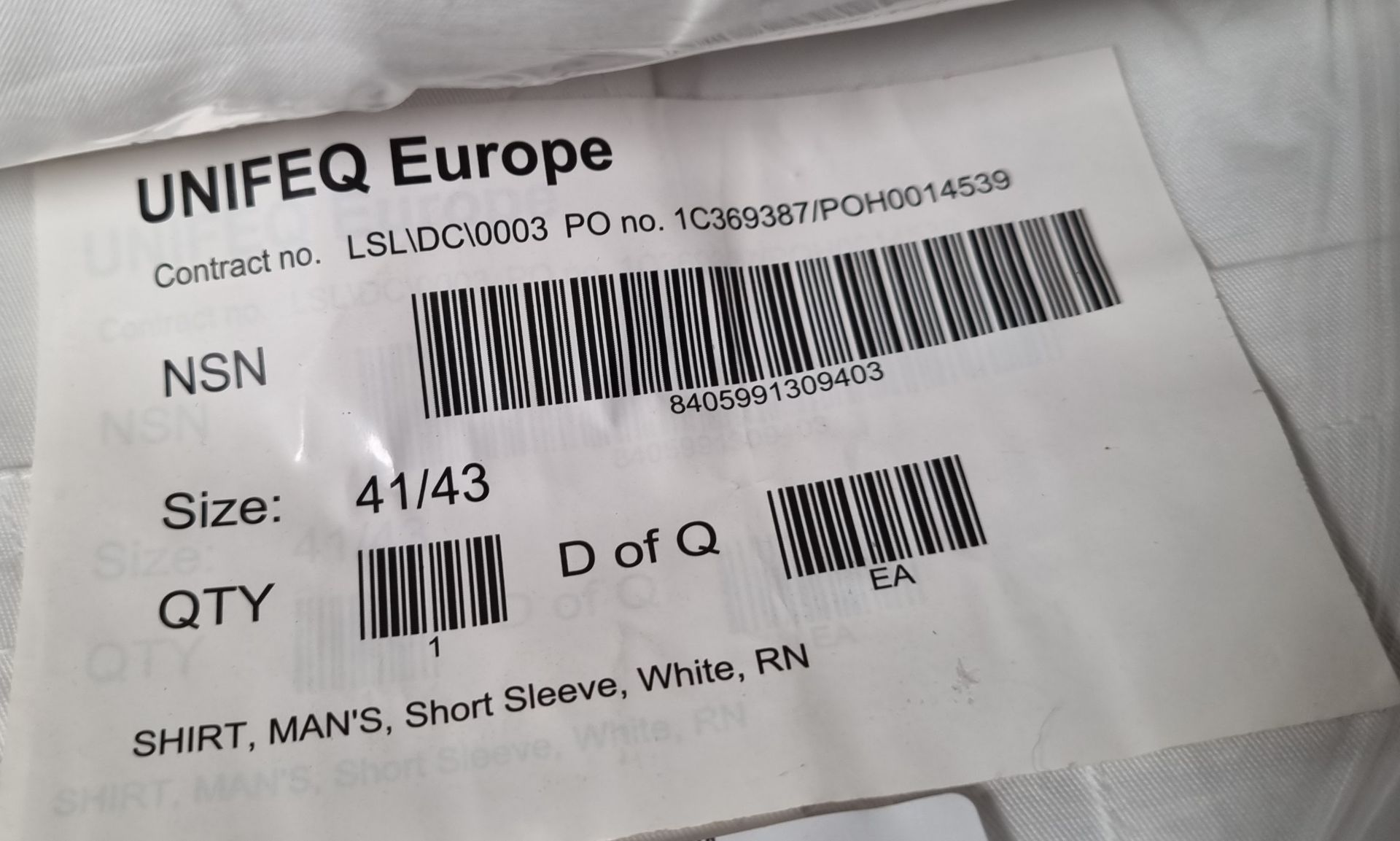 118x White shirts - see description for types & pictures for selection of sizes - Image 15 of 26