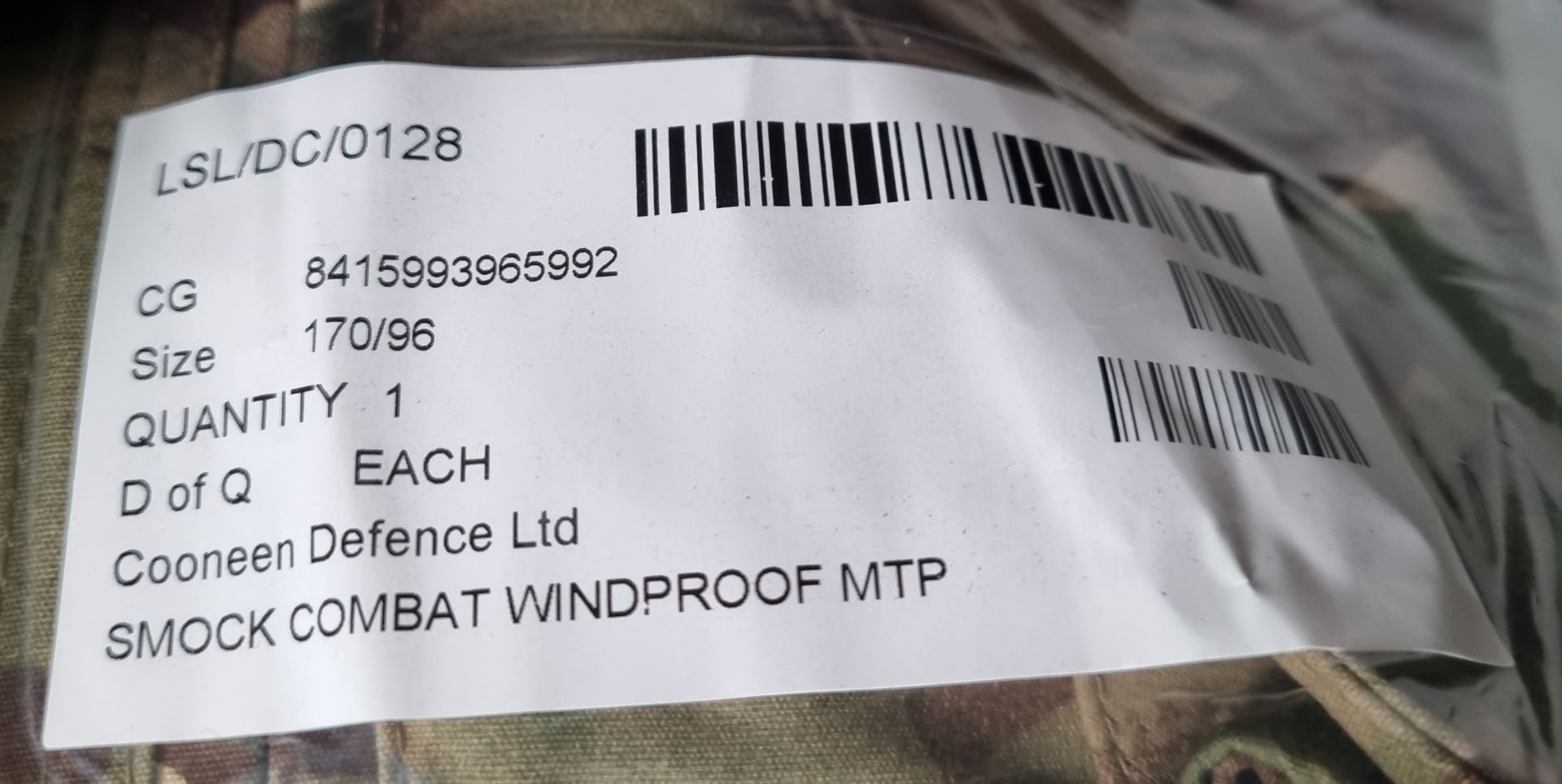 10x British Army MTP windproof smocks - mixed sizes - Image 5 of 10
