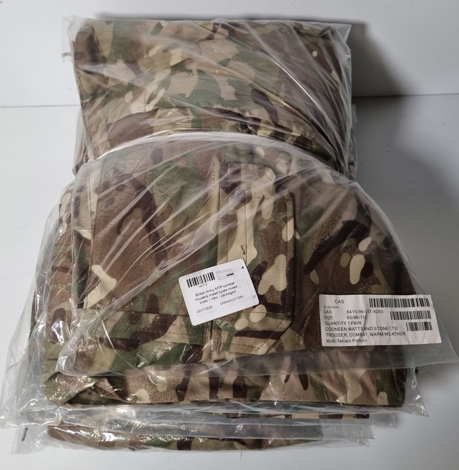 40x British Army MTP combat trousers mixed types mixed sizes - Image 20 of 33