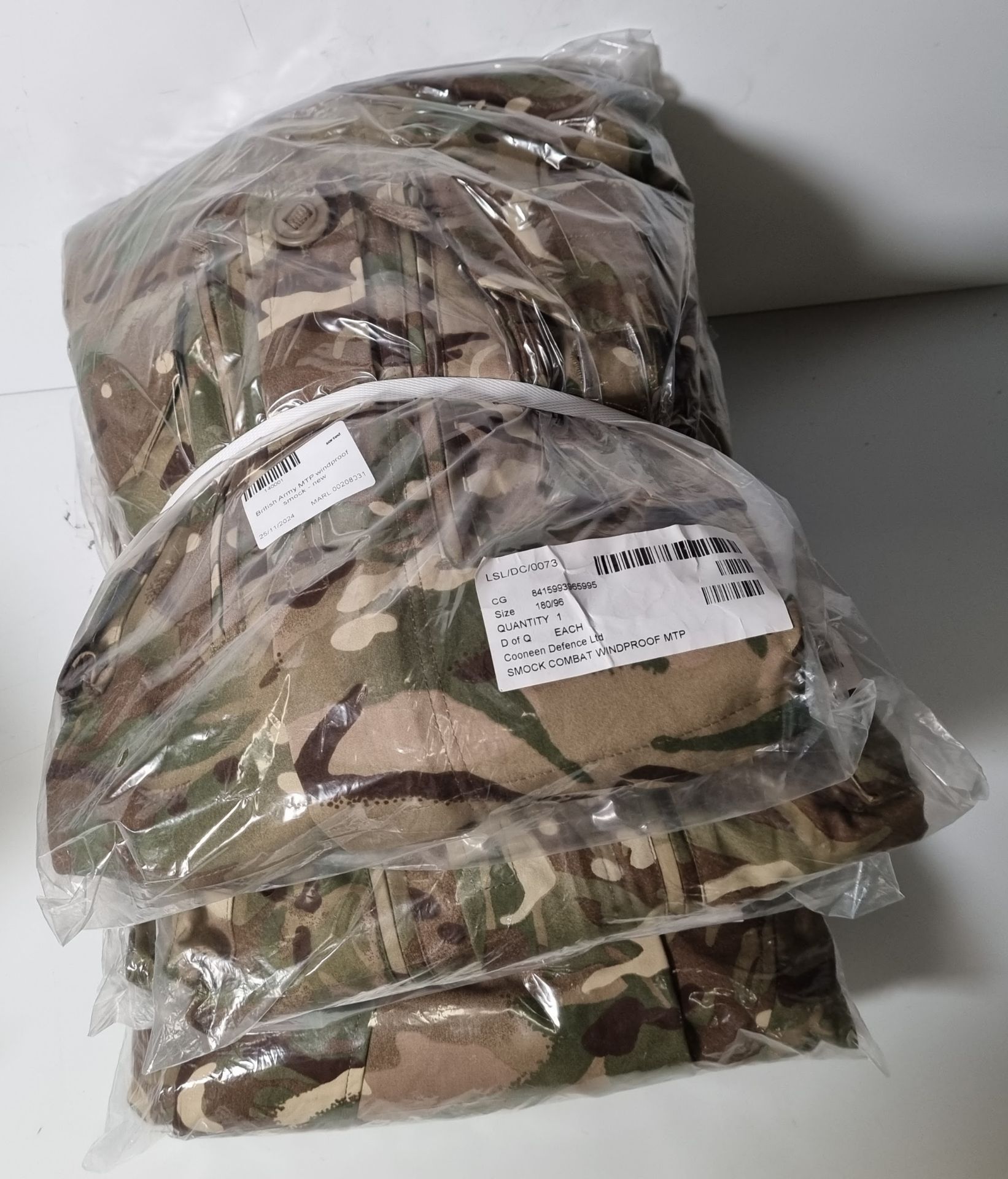 15x British Army MTP windproof smocks - mixed sizes - Image 3 of 15