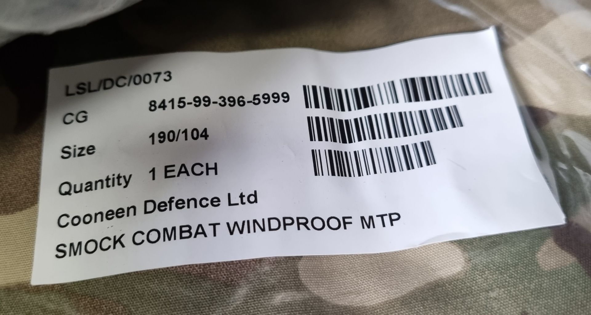 15x British Army MTP windproof smocks - mixed sizes - Image 16 of 16