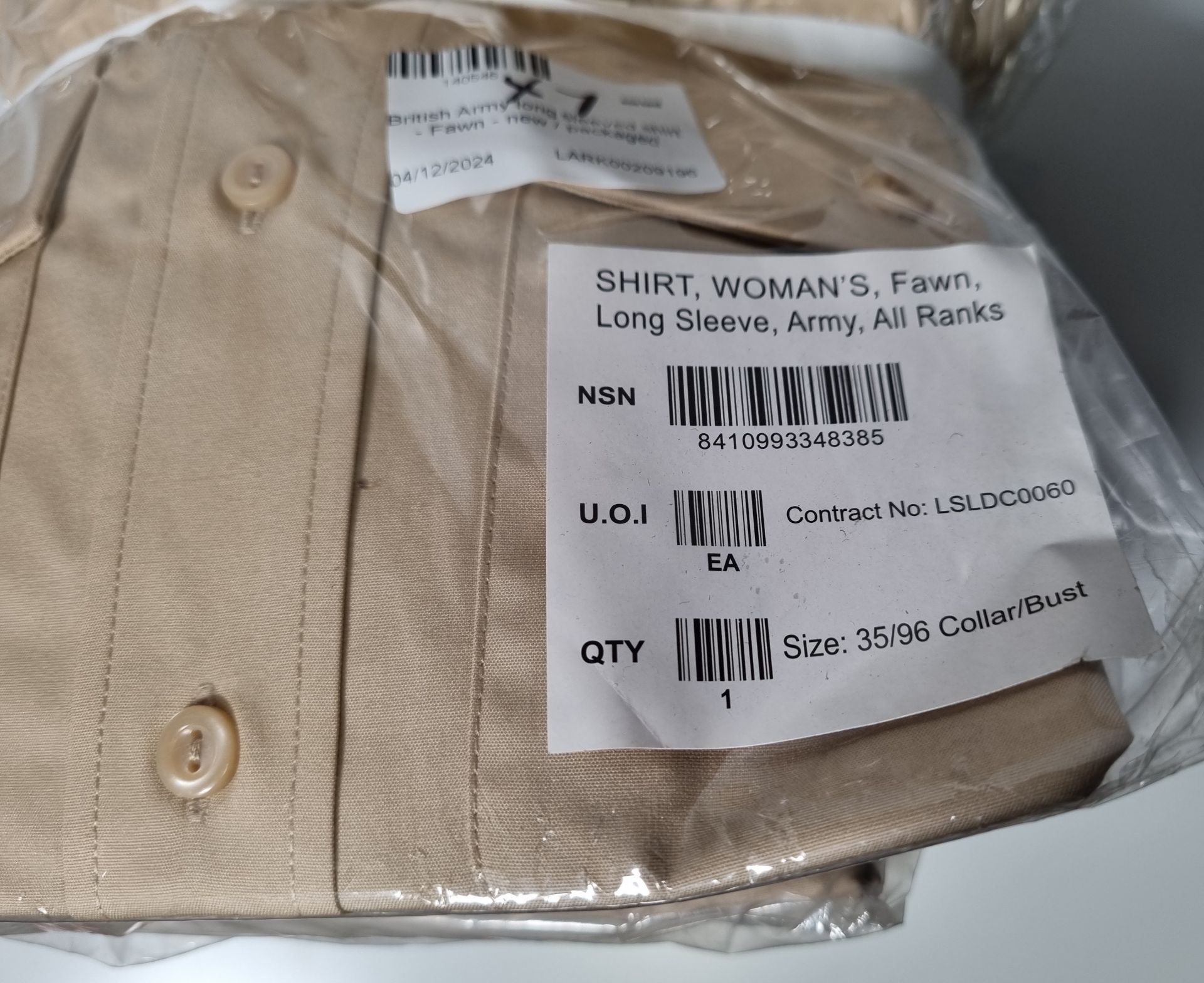 484x Fawn shirts - see description for types & pictures for selection of sizes - Image 7 of 31