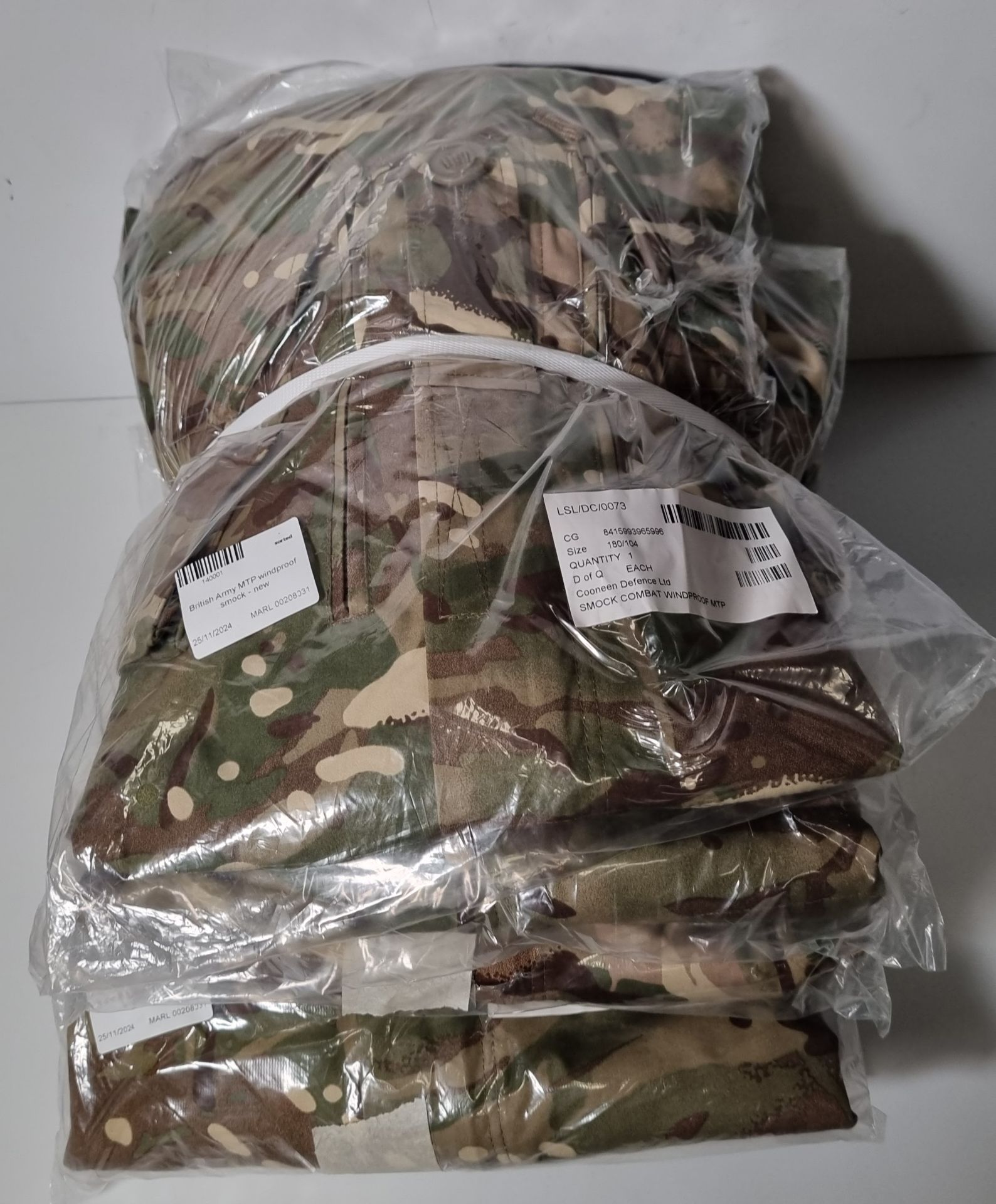 10x British Army MTP windproof smocks - mixed sizes - Image 3 of 10