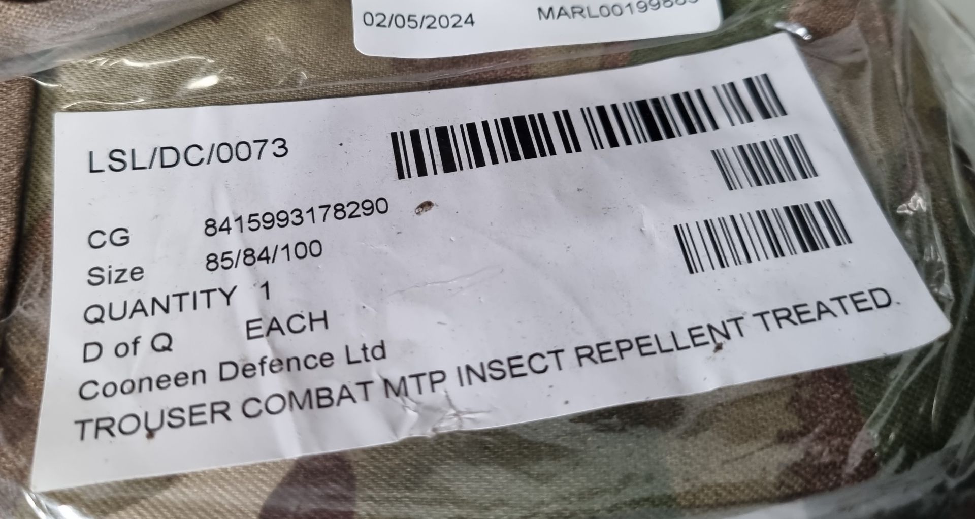 40x British Army MTP combat trousers mixed types mixed sizes - Image 13 of 33