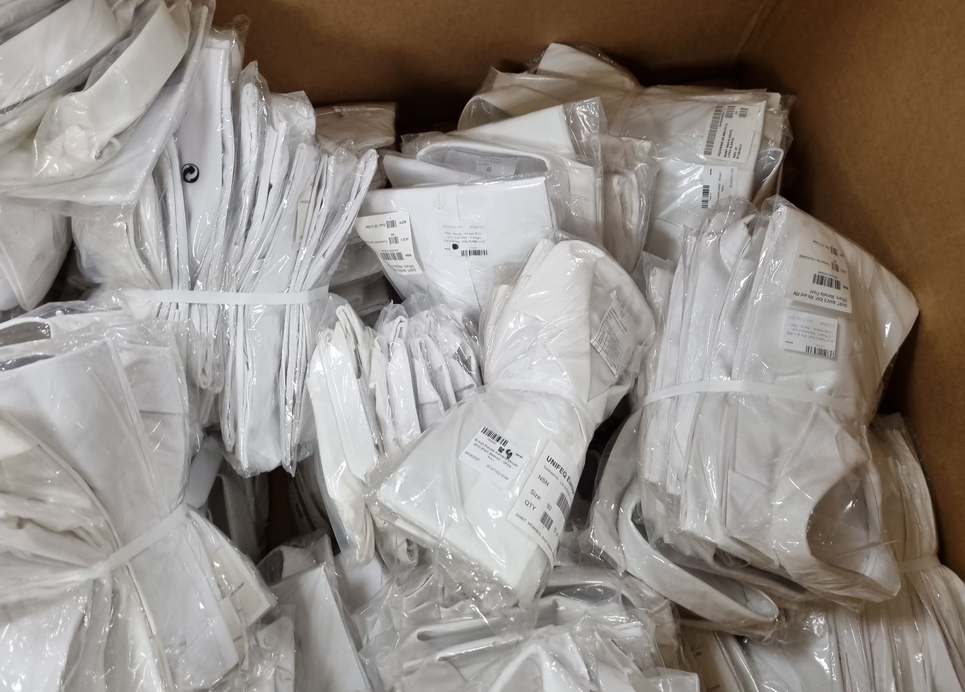 118x White shirts - see description for types & pictures for selection of sizes - Image 3 of 26