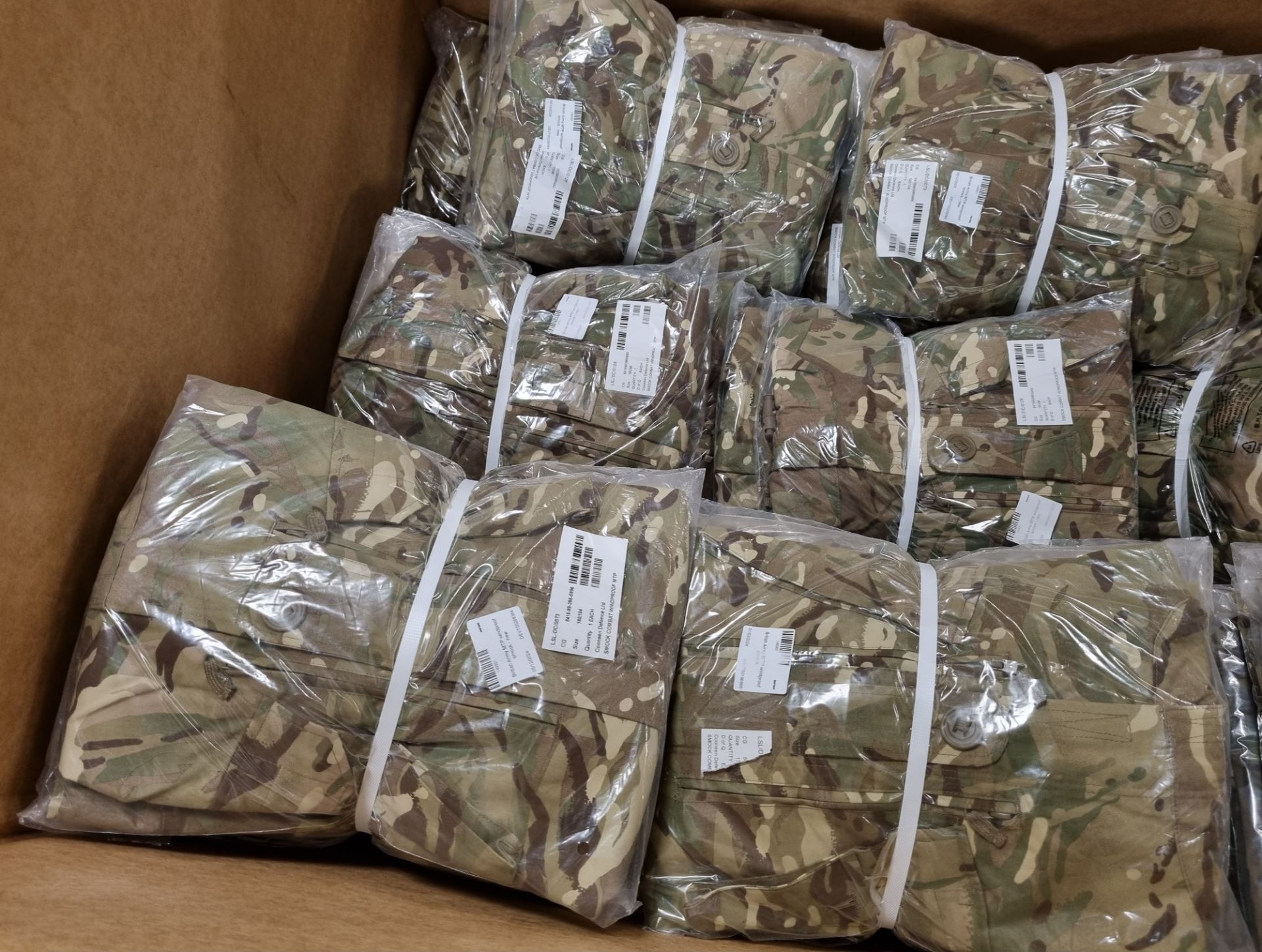 100x British Army MTP windproof smocks - mixed sizes - Image 4 of 23