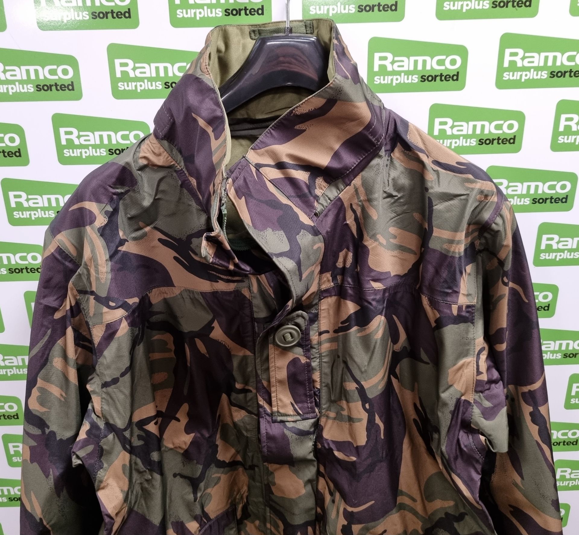 56x DPM wet weather combat jackets - mixed sizes - Image 2 of 11
