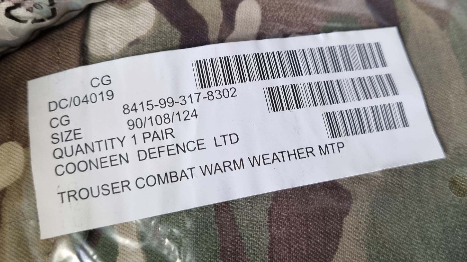 40x British Army MTP combat trousers mixed types mixed sizes - Image 5 of 25