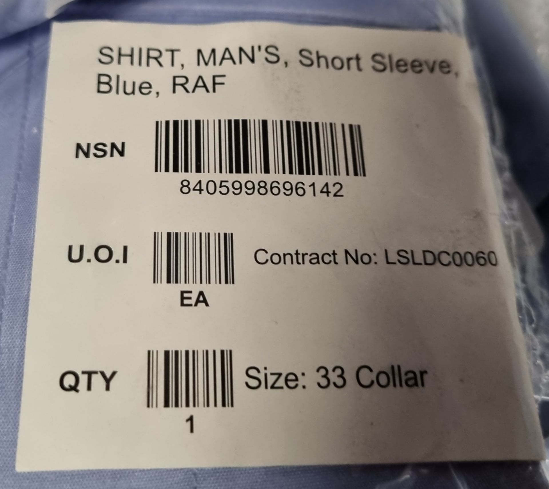 246x Various blue shirts - see description for types & pictures for selection of sizes - Image 31 of 33