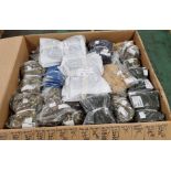 849x items of various clothing - see description for types & pictures for selection of item sizes