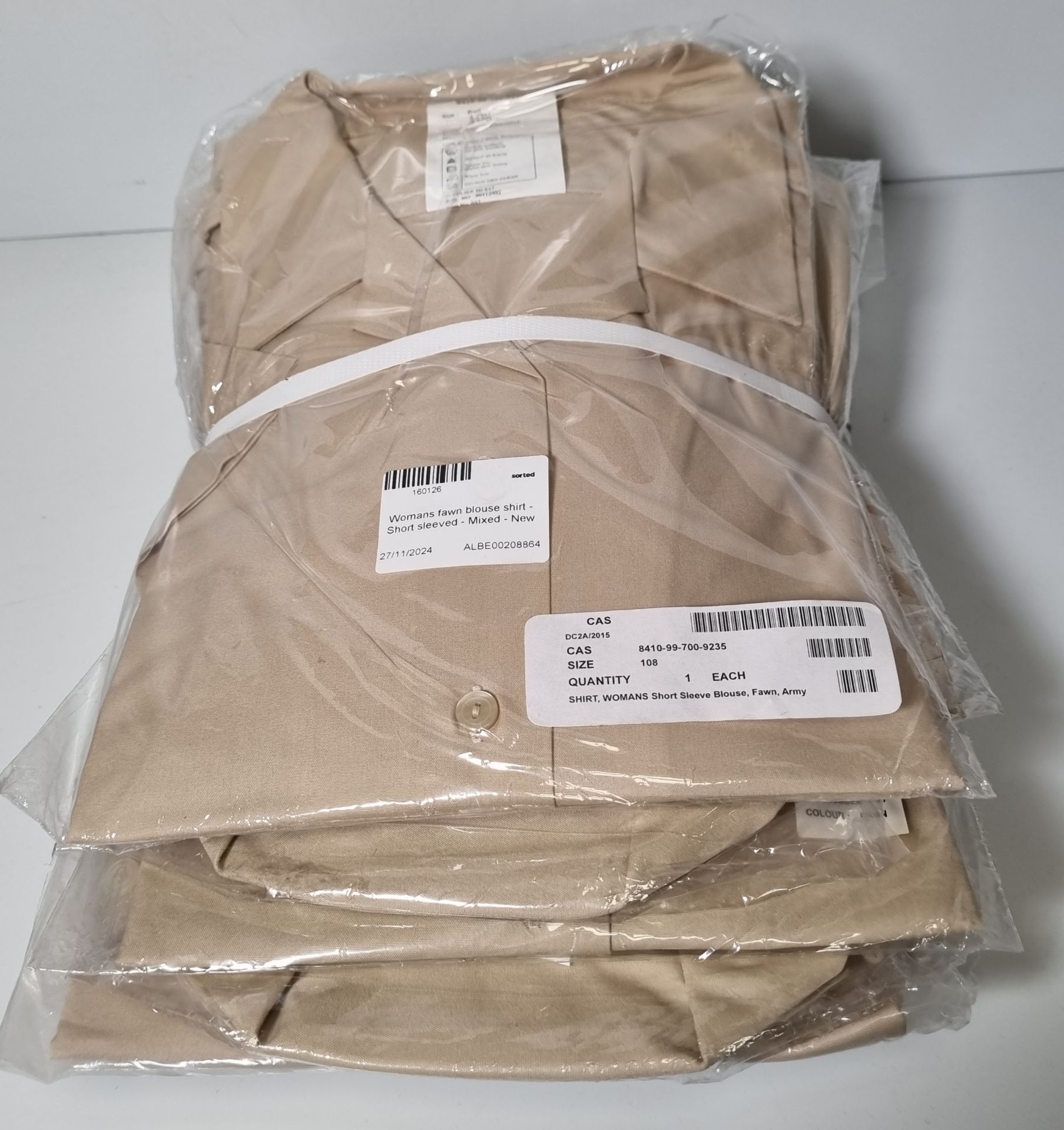 484x Fawn shirts - see description for types & pictures for selection of sizes - Image 28 of 31