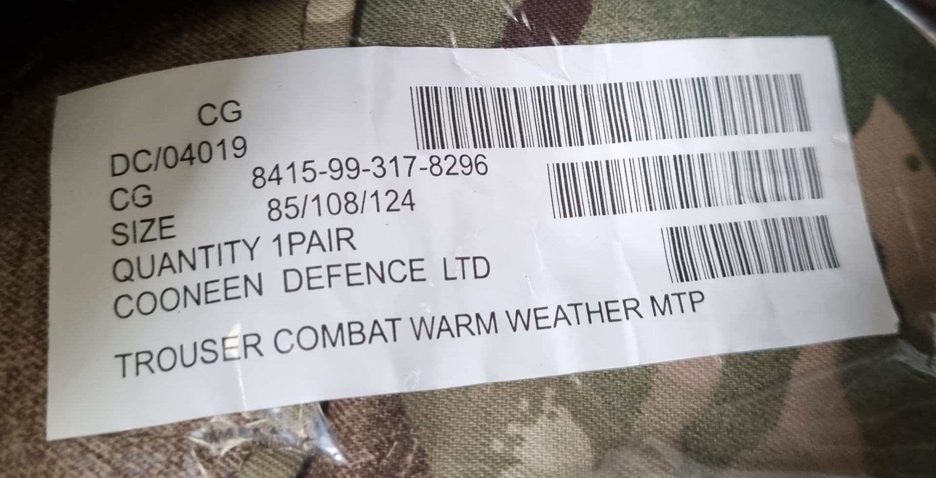 30x British Army MTP combat trousers mixed types mixed sizes - Image 13 of 21