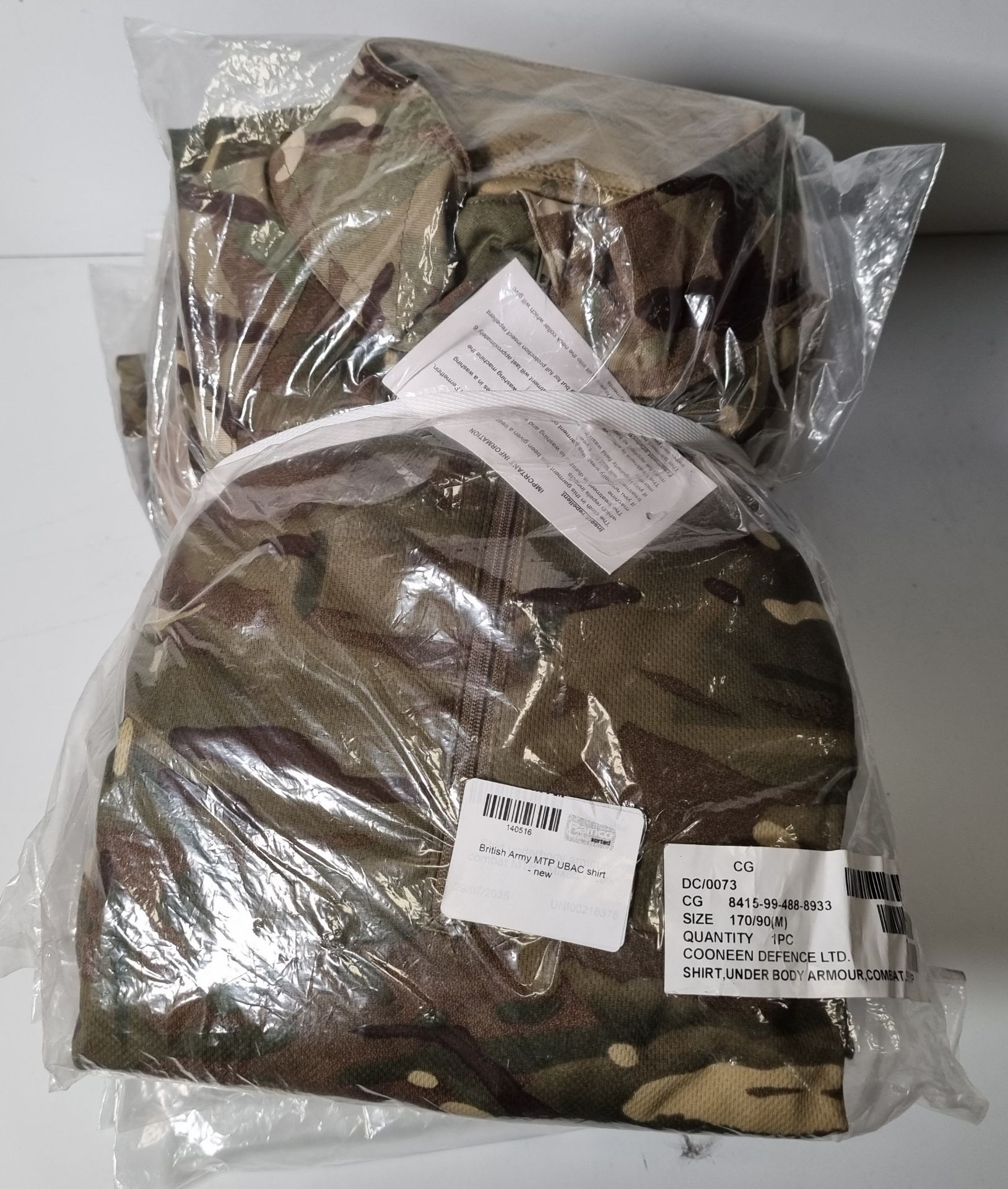 10x British Army MTP UBAC shirts - mixed sizes - Image 2 of 8