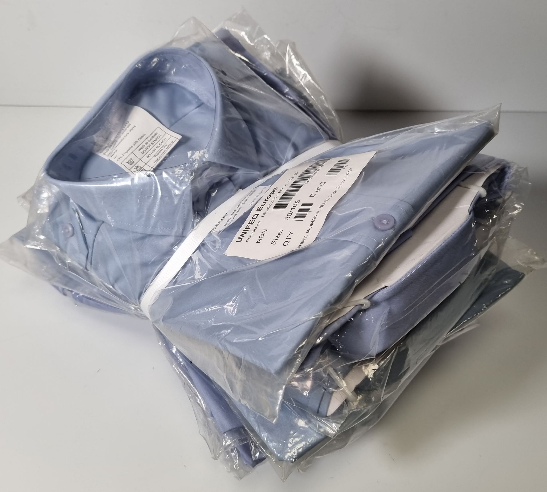 246x Various blue shirts - see description for types & pictures for selection of sizes - Image 21 of 33