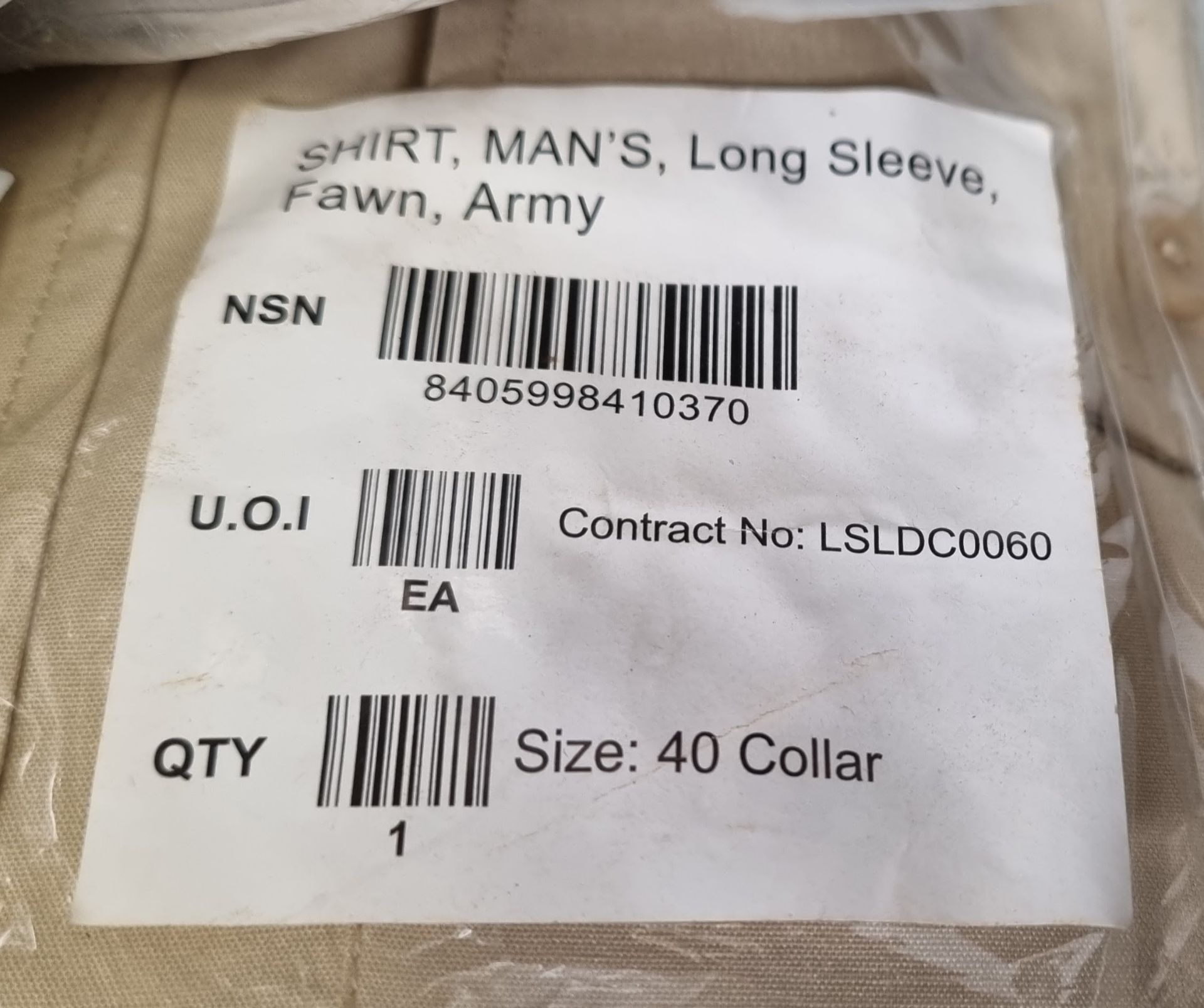 484x Fawn shirts - see description for types & pictures for selection of sizes - Image 14 of 31