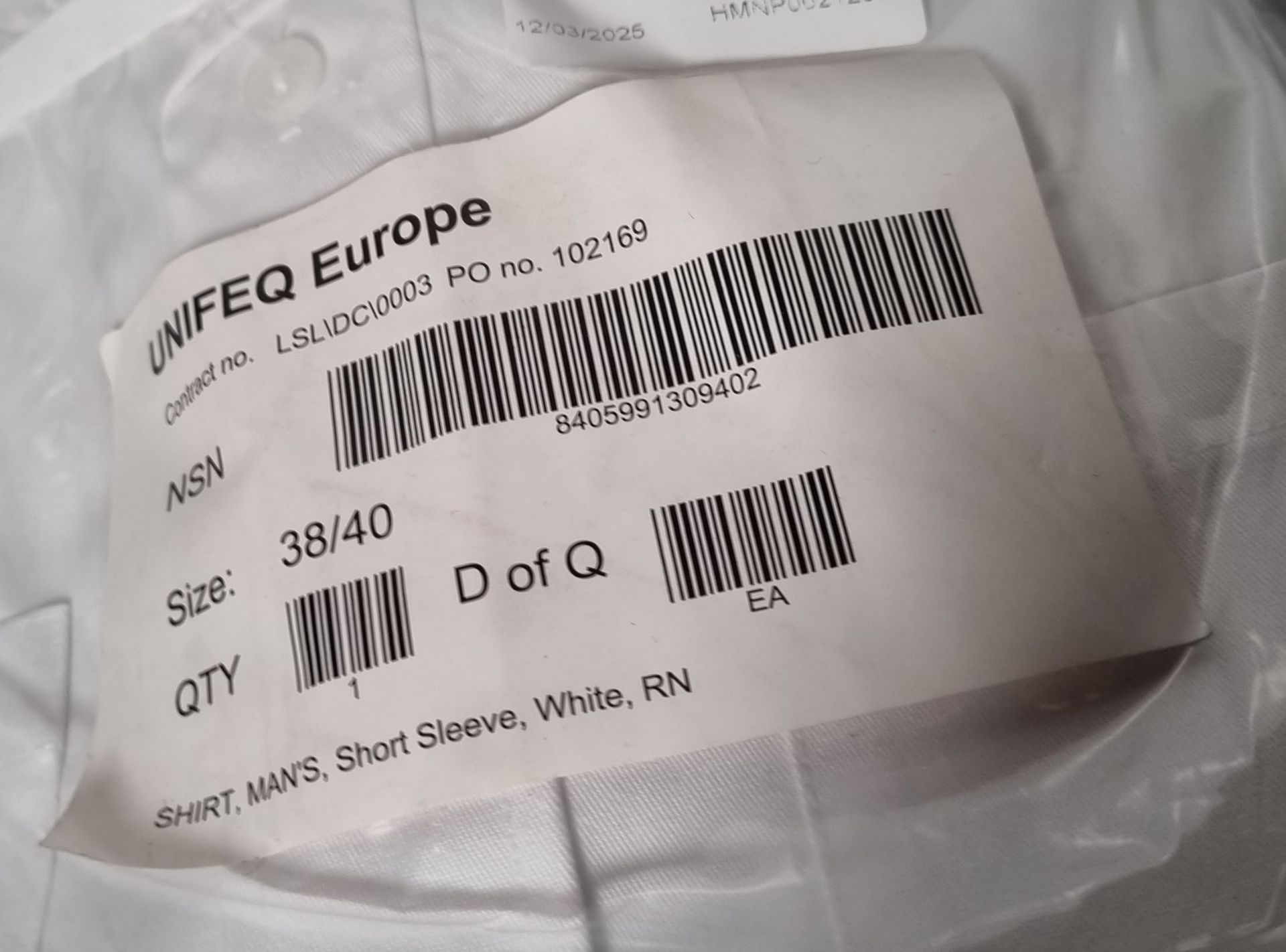 118x White shirts - see description for types & pictures for selection of sizes - Image 22 of 26