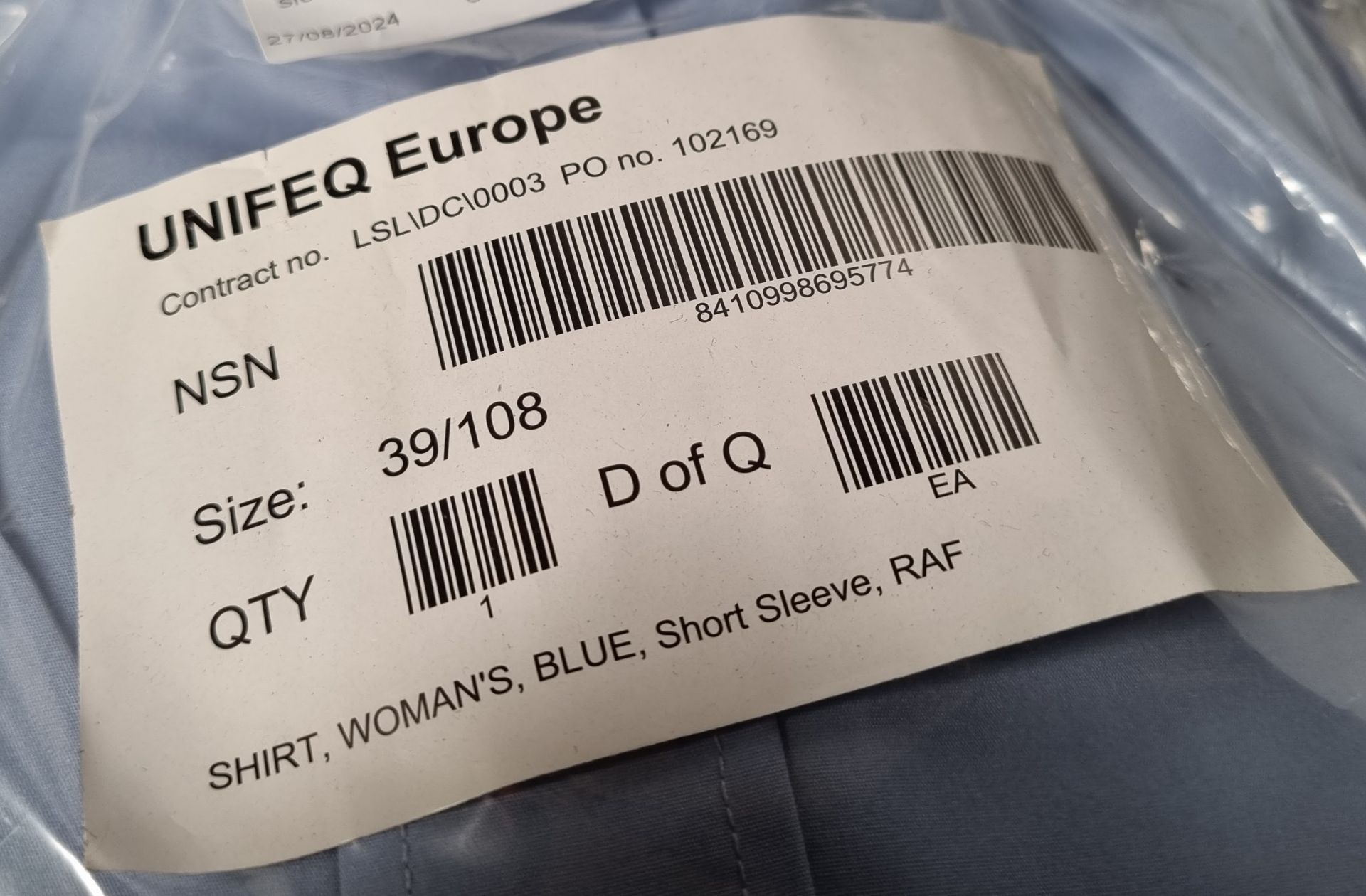 246x Various blue shirts - see description for types & pictures for selection of sizes - Image 22 of 33