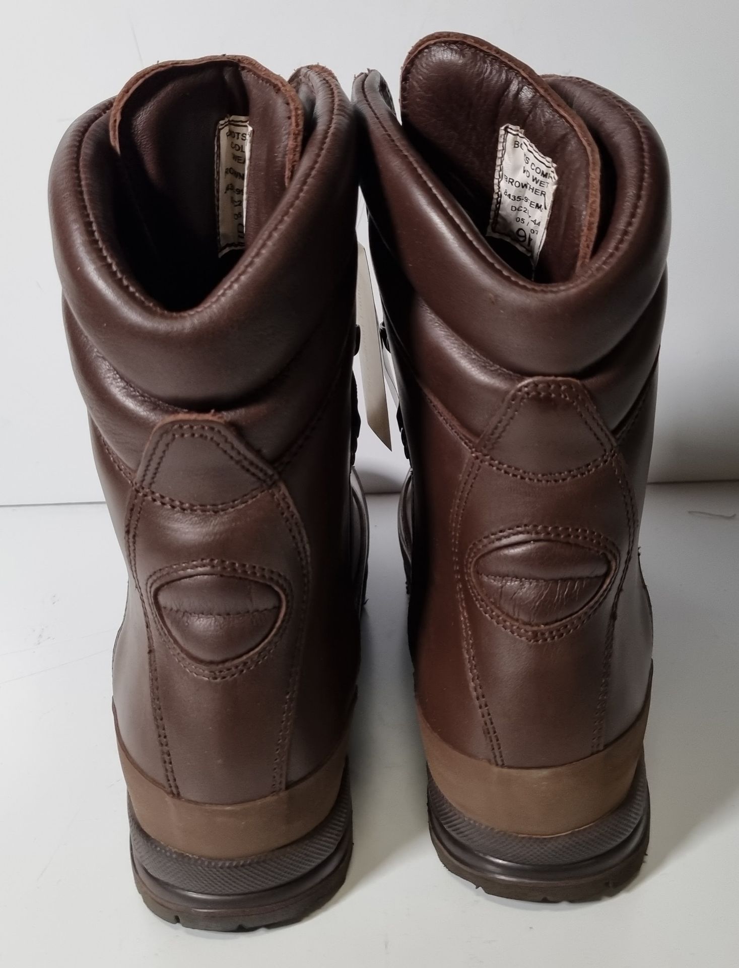 British Forces ladies brown cold wet weather combat boots size 9M - Image 4 of 7