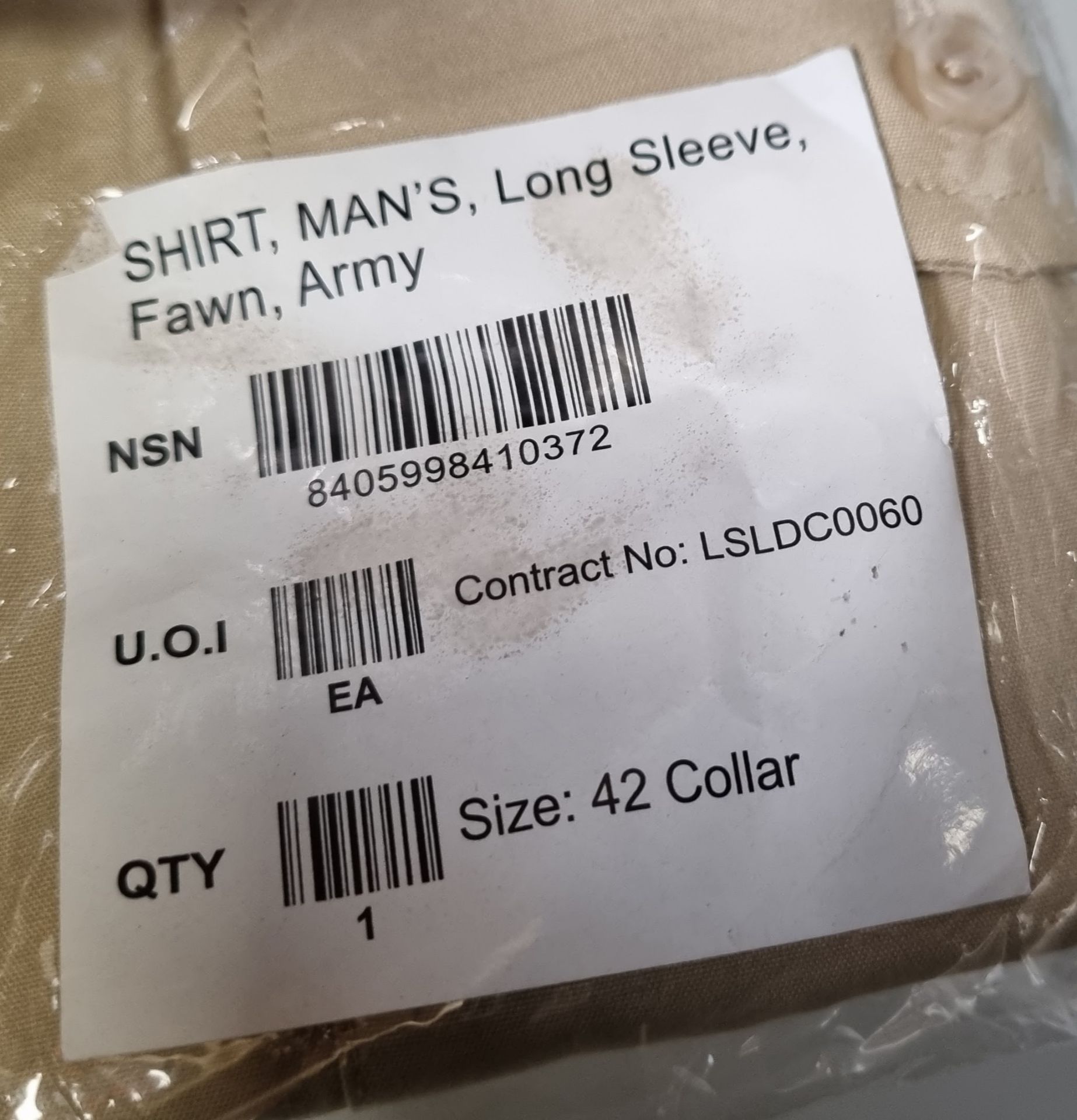 484x Fawn shirts - see description for types & pictures for selection of sizes - Image 15 of 31